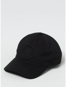 Cappello Moncler in cotone con patch logo