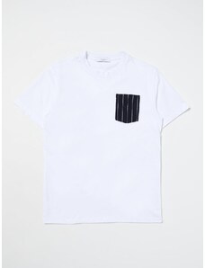 T-shirt Jeckerson in cotone con logo ricamato