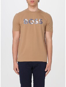 T-shirt Boss in cotone con logo stampato