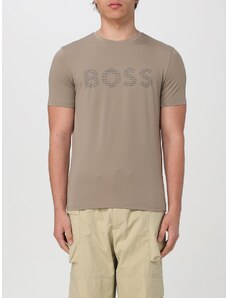 T-shirt Boss in cotone con logo
