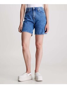 Calvin Klein Jeans Pantaloncini In Denim Medium Blue Denim Donna