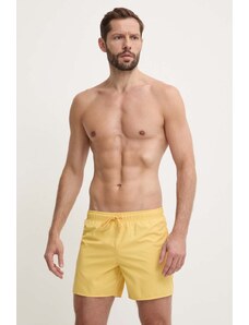 Lacoste pantaloncini da bagno colore giallo