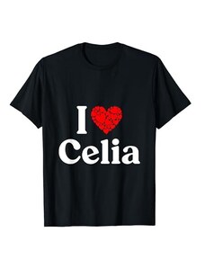 I Love Celia Nome Celia - Amo Celia Maglietta