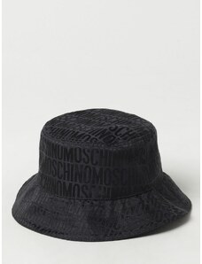 Cappello Moschino Couture in misto cotone logato