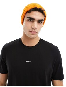 BOSS Orange - TChup - T-shirt nera con logo-Nero