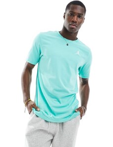Jordan - Jumpman - T-shirt color menta con logo piccolo-Verde