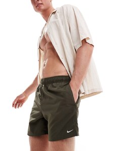 Nike Swimming - Essential - Pantaloncini da bagno stile volley da 5" kaki cargo-Verde