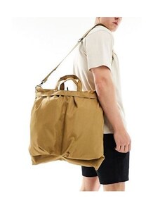 ASOS DESIGN - Maxi borsa a tracolla pesante color cammello-Marrone