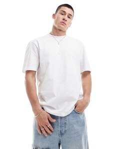 River Island - Studio - T-shirt bianca a maniche corte-Bianco