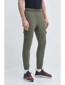Under Armour pantaloni da allenamento colore verde