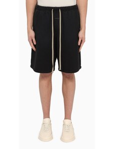 Fear of God Short con coulisse nero in cotone