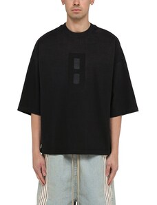 Fear of God T-shirt oversize nera in cotone