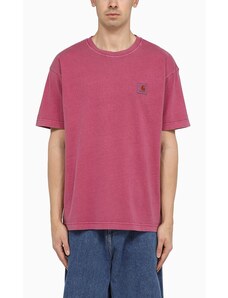 Carhartt WIP S/S Nelson T-Shirt color magenta