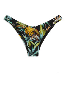 Freddy Slip bikini a fantasia foliage tropicale all over