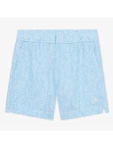 Brooks Brothers Turquoise Linen Shorts - male Pantaloncini e Tuta Turchese S