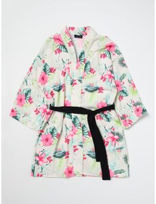 Giacca a kimono Monnalisa in tessuto stampato