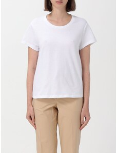 T-shirt Twinset in cotone con dettaglio posteriore
