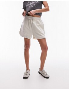 Topshop - Pantaloncini da jogging color pietra-Neutro