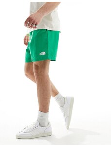 The North Face - Watershort - Pantaloncini da bagno verdi con logo-Verde