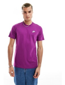 Nike Club - T-shirt unisex viola