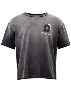 T-Shirt Mezze Maniche con Logo Maison Margiela M Grigio 2000000017952 8054326333399