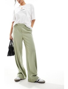 Object - Pantaloni a fondo ampio verde tè