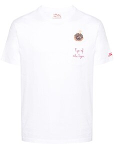 MC2 SAINT BARTH T-shirt bianca Austin orologio