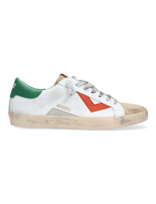 4B12 sneaker Suprime bianco verde arancio