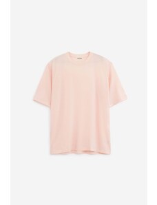 Auralee T-Shirt in lana rosa
