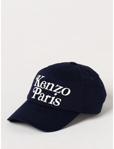 Cappello Kenzo in cotone con logo ricamato