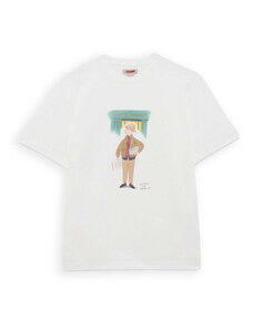 baracuta T-Shirt Colourman Slowboy,Bianco | BRTEE0014§OFFWH