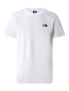 The North Face Men'S /S Simple Dome Tee Bianco,Bia