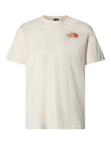 The North Face Men'S Graphic S/S Tee 3 Latte,Bianc