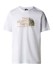 The North Face Men'S S/S Rust 2 Tee Bianco,Bianco