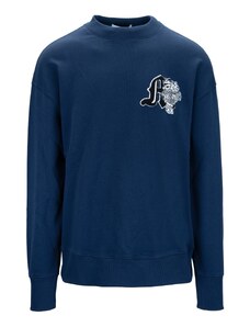 MSGM 3540MM142 89 Sweatshirt-L Blu scuro Cotone