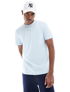New Look - T-shirt girocollo blu acceso