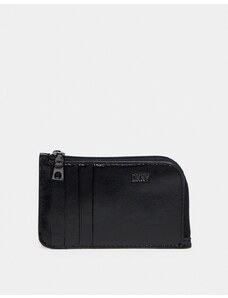 DKNY - Lumen - Portacarte nero con zip