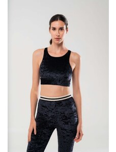 Caramì Lingerie & Activewear Made in Italy Top Velluto Nero