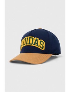 adidas Originals berretto da baseball colore blu navy con applicazione IU0045