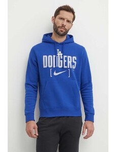 Nike felpa Los Angeles Dodgers uomo colore blu con cappuccio