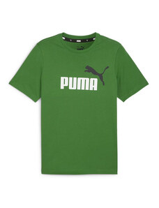 Puma Essentials Logo T-shirt Uomo Verde Taglia M