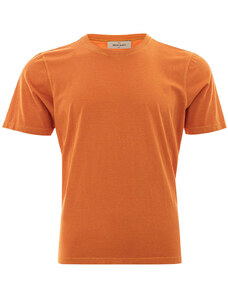 T-Shirt in Cotone Arancione Gran Sasso 50 Arancione 2000000018645