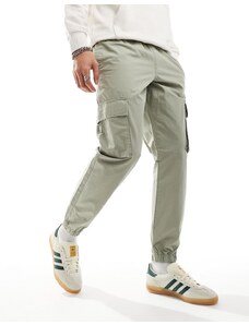 ASOS DESIGN - Pantaloni affusolati verde salvia