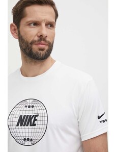 Nike maglietta da allenamento Lead Line colore bianco