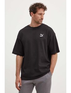Puma t-shirt in cotone BETTER CLASSICS uomo colore nero con applicazione 586668