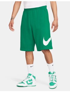 Nike - Club - Pantaloncini verdi con grafica-Verde
