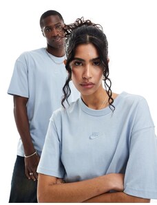 Nike - Premium Essentials - T-shirt unisex oversize blu chiaro