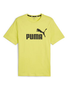 Puma Essentials Logo T-shirt Uomo Giallo Taglia M