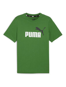 Puma Essentials Logo T-shirt Uomo Verde Taglia M
