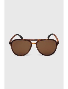 Goodr occhiali da sole Mach Gs Amelia Earhart Ghosted Me colore marrone GO-668539